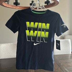 Nike. Boys. $20 retail. Obsidian. Small.